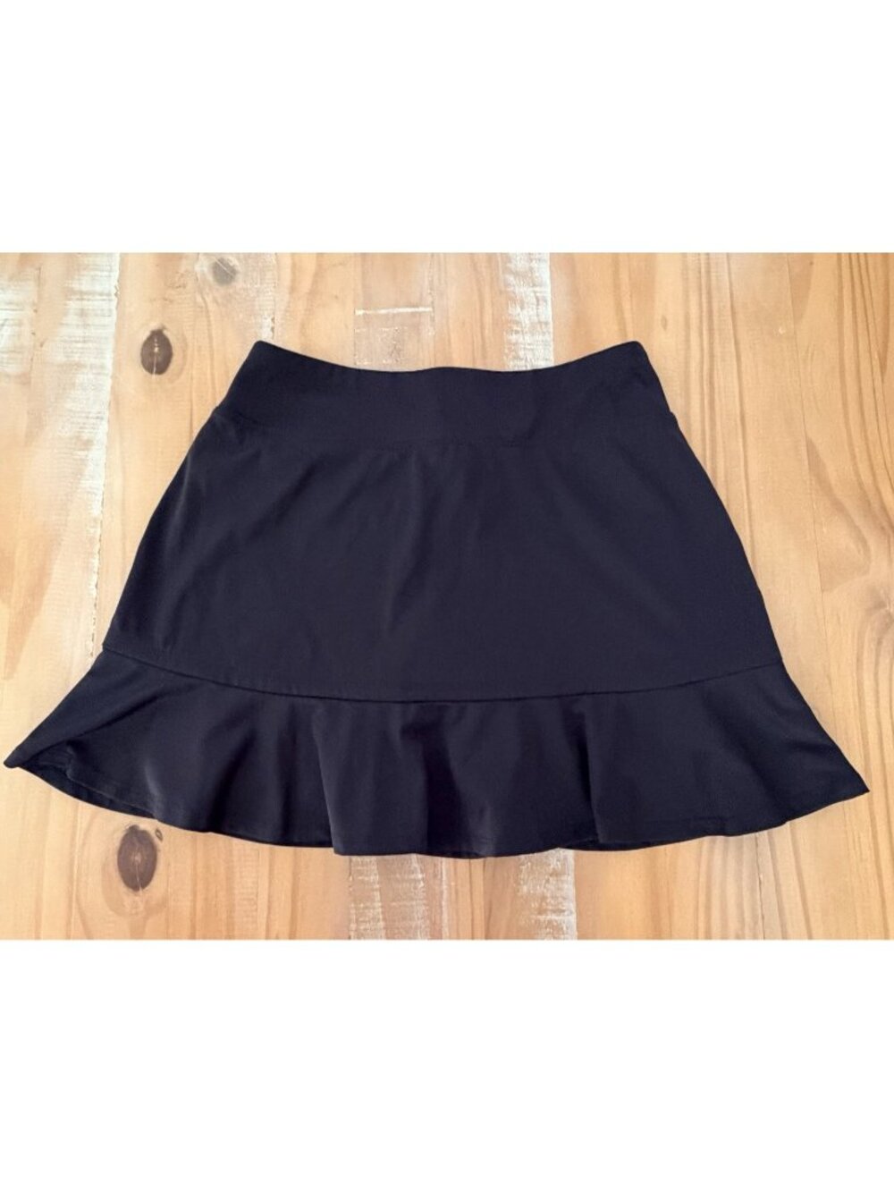 Tommy Bahama Golf Size S Black Ruffle Hem Women's Athletic Golf Skort